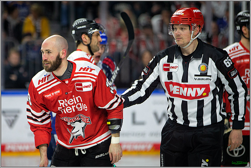 PENNY DEL; Koelner Haie-Adler Mannheim; Koeln, 21.03.2023